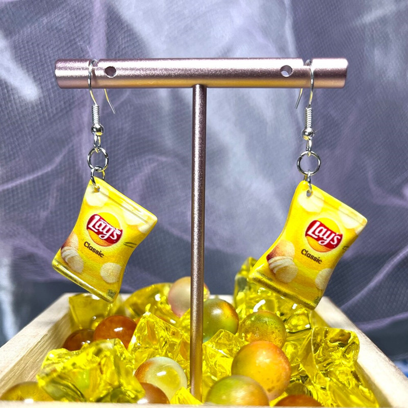 Junk Food Snacks - Funny Snack Potato Chips Candy Women's