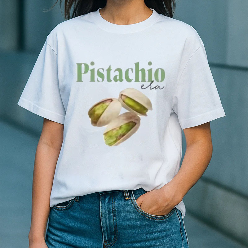 Foody Snacks - Pistachio Retro Funny Women's T-Shirt Cute