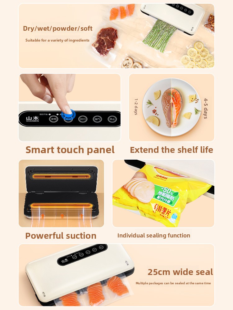 Mini Vacuum Sealer Machine Aut - đánh giá và giá Food With Snacks