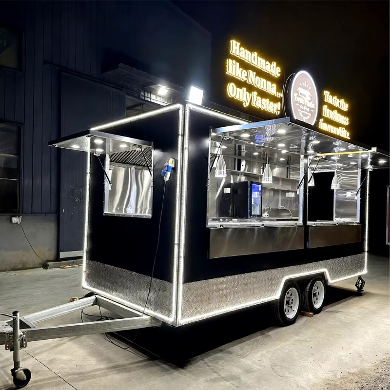 Mobile Catering Food Trailer P - đánh giá và giá Food Snacks Catering