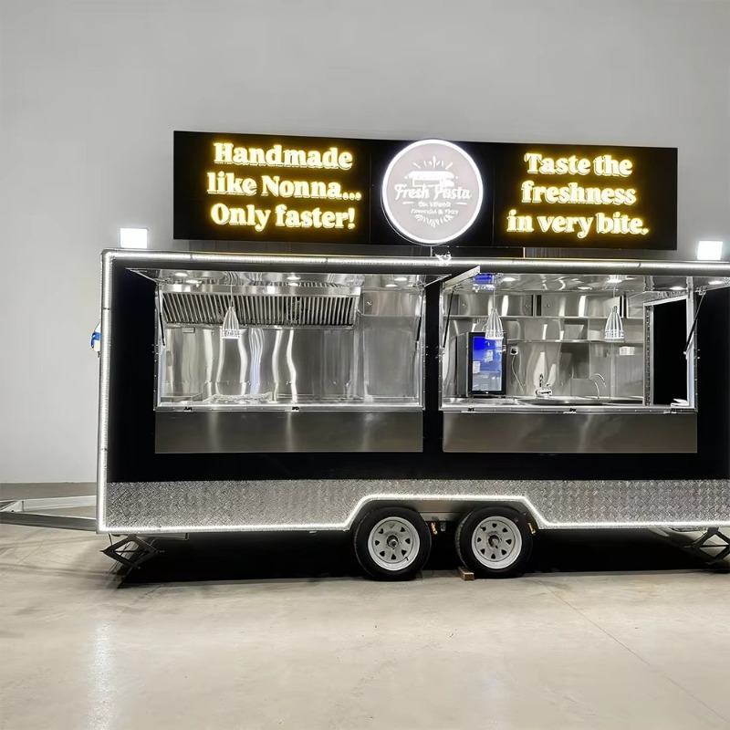 Mobile Catering Food Trailer P - đánh giá và giá Food Snacks Catering