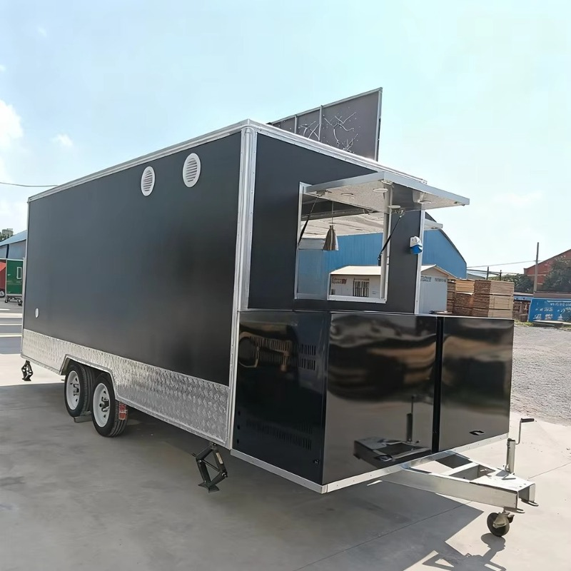 Mobile Catering Food Trailer P - đánh giá và giá Food Snacks Catering