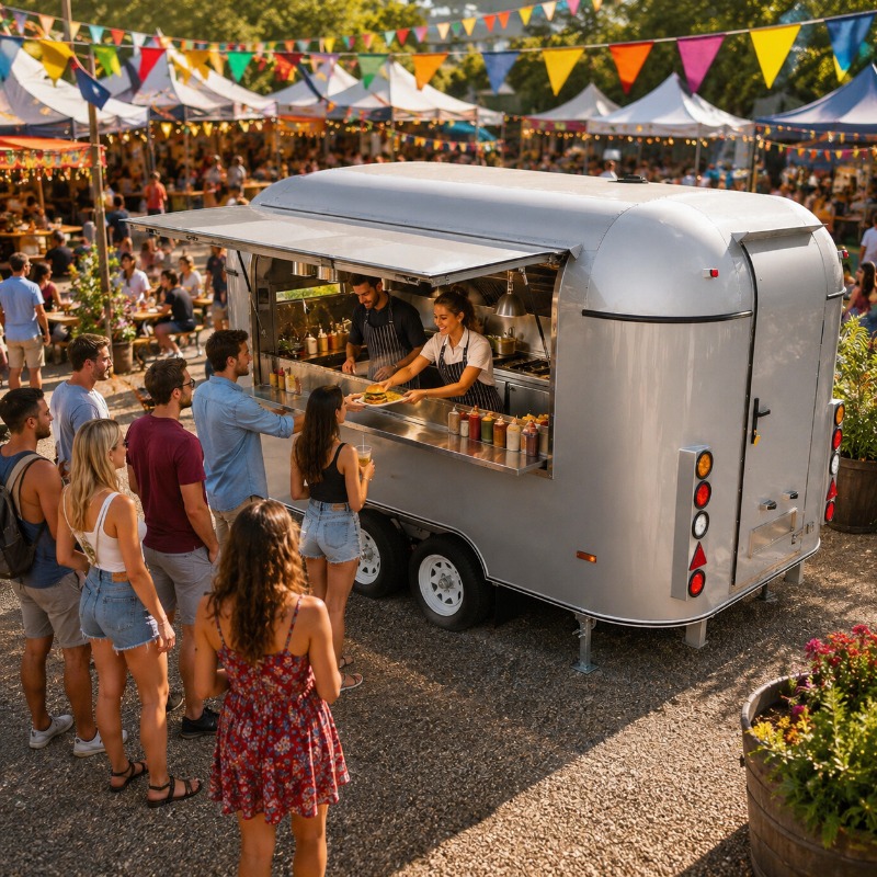 Food Truck Mobile with Kitchen - đánh giá và giá Food In Snacks