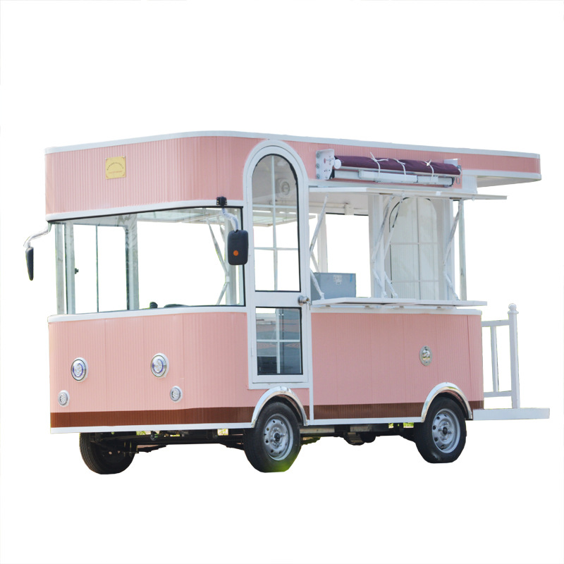 OEM Fast food ice cream mobile - đánh giá và giá Fast Food With Snacks