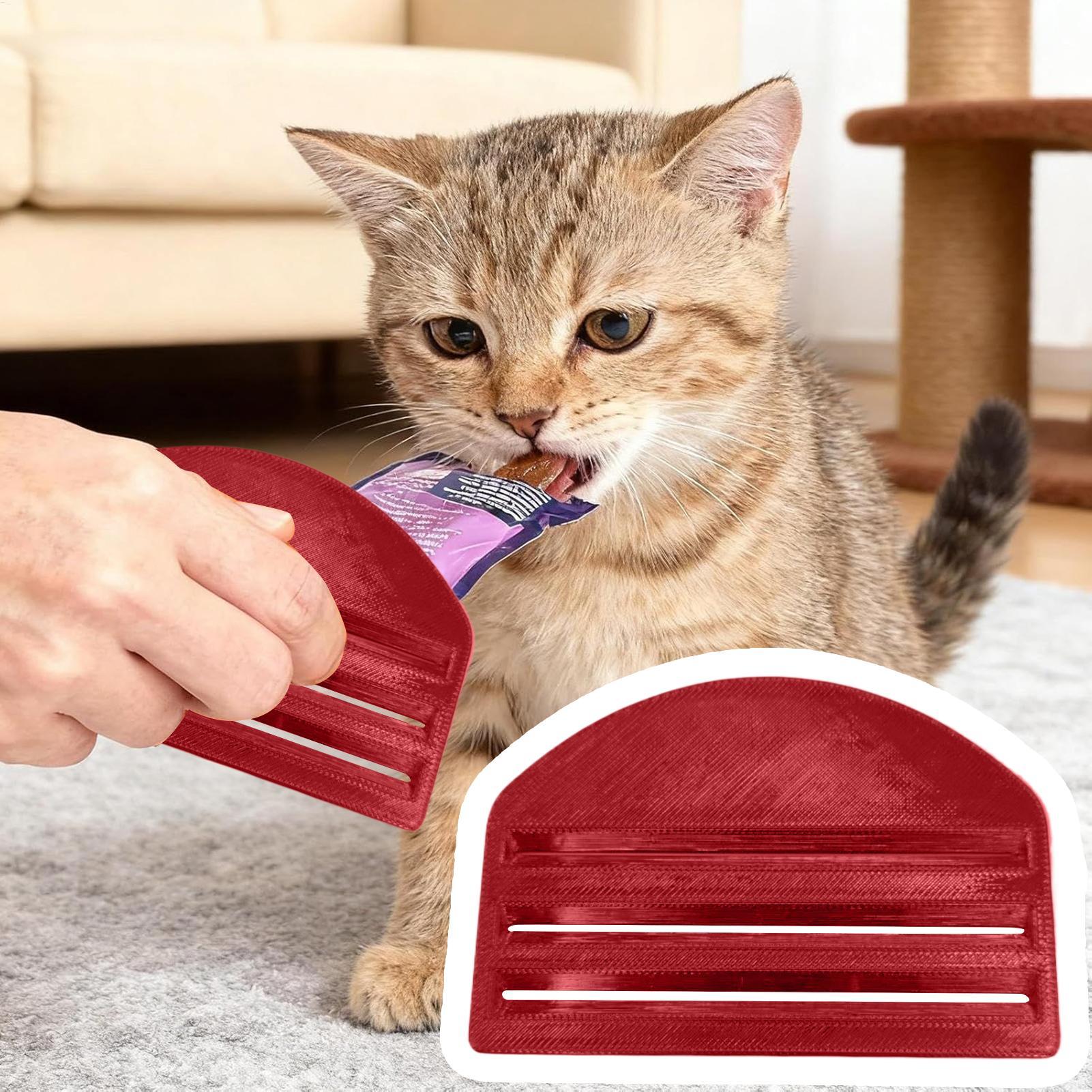 Cat Food Pouch Squeezer Wet Tr - đánh giá và giá Food Snacks Packets