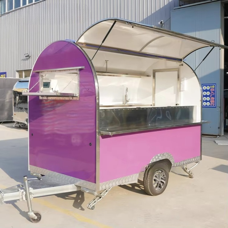 Outdoor Street Fast Food Stall - đánh giá và giá Fast Food With Snacks