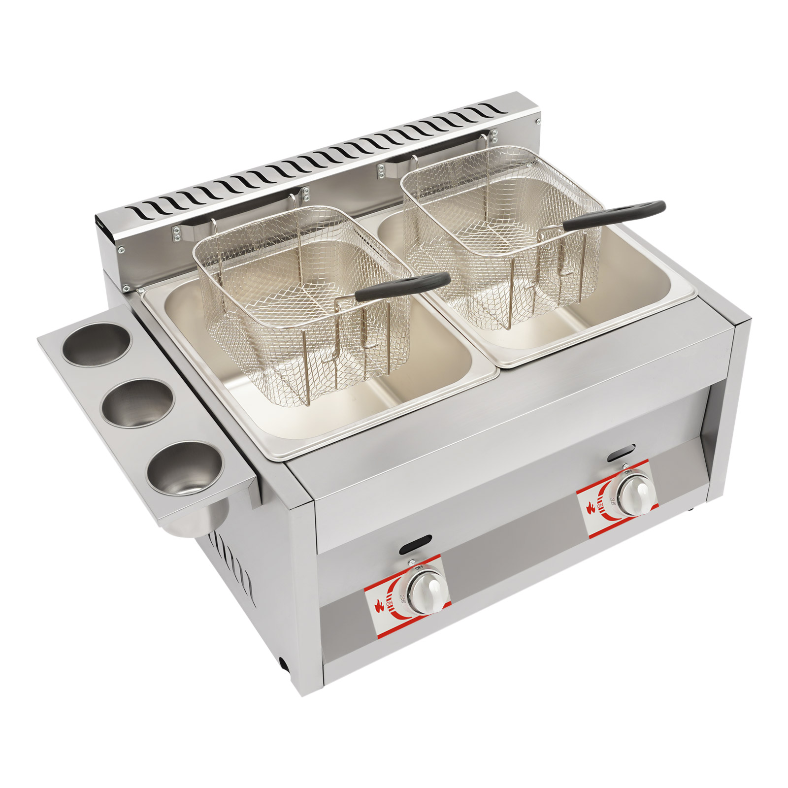 Commercial Deep Fryer 2-Tank 6 - đánh giá và giá Fast Food With Snacks