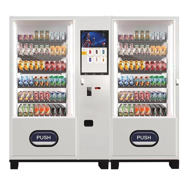 Automatic Cold Drink Vending M - đánh giá và giá Food With Snacks