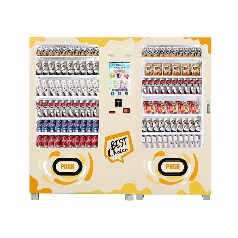 Automatic Cold Drink Vending M - đánh giá và giá Food With Snacks