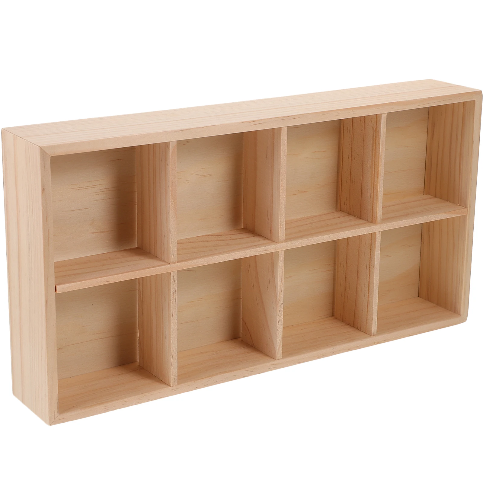 1pc Wooden Divided Storage Box - đánh giá và giá Food Snacks Packets