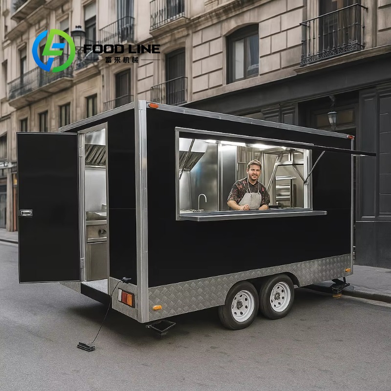 Customized Mobile Kitchen Outd - đánh giá và giá Fast Food With Snacks