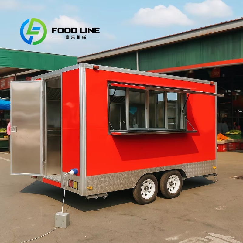Customized Mobile Kitchen Outd - đánh giá và giá Fast Food With Snacks