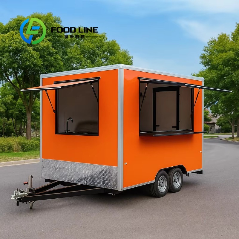 Customized Mobile Kitchen Outd - đánh giá và giá Fast Food With Snacks