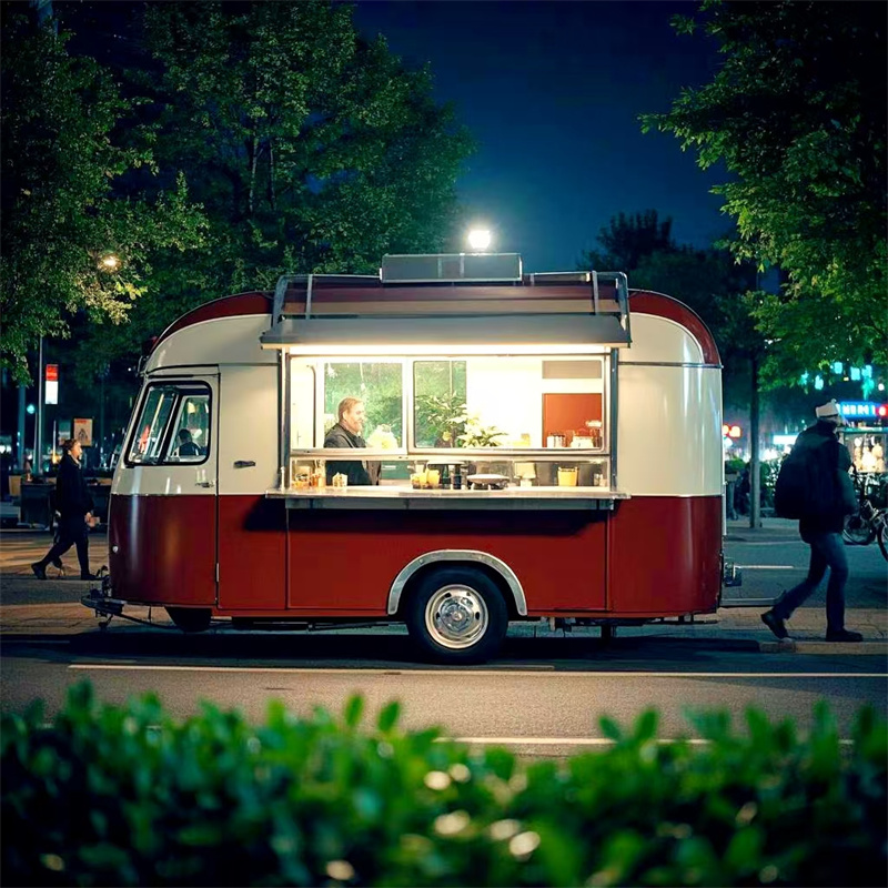 Portable Mobile Food Cart Trai - đánh giá và giá Food Snacks Catering