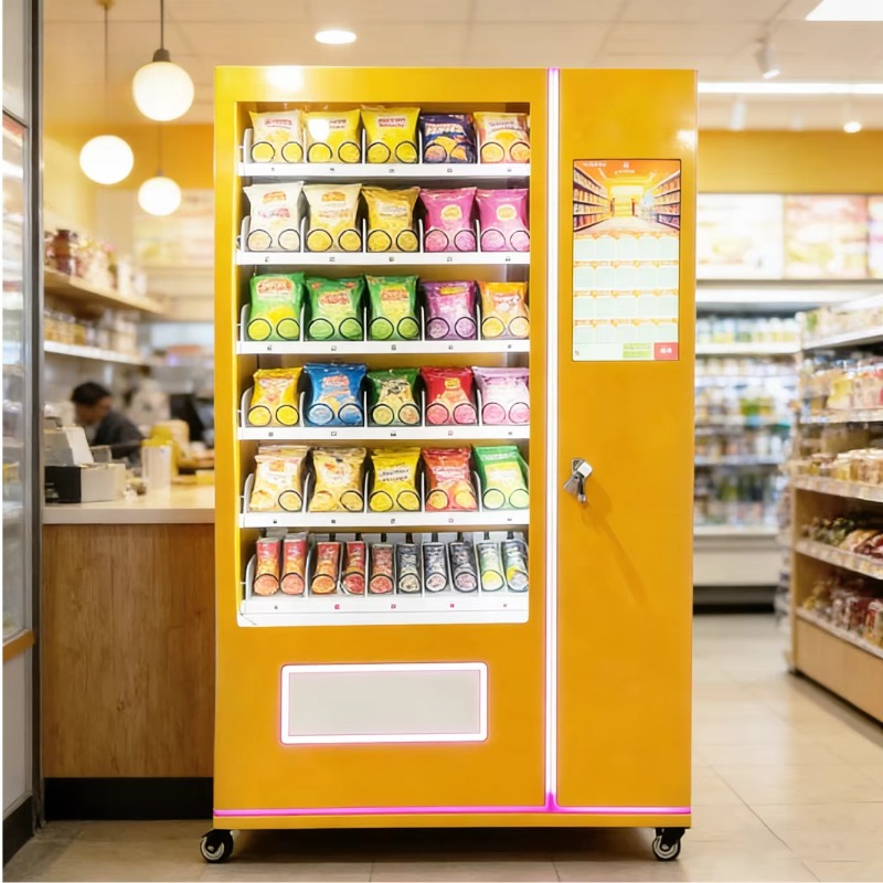 Automatic Snack Vending Machin - đánh giá và giá Food With Snacks