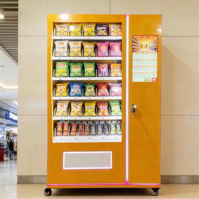 Automatic Snack Vending Machin - đánh giá và giá Food With Snacks
