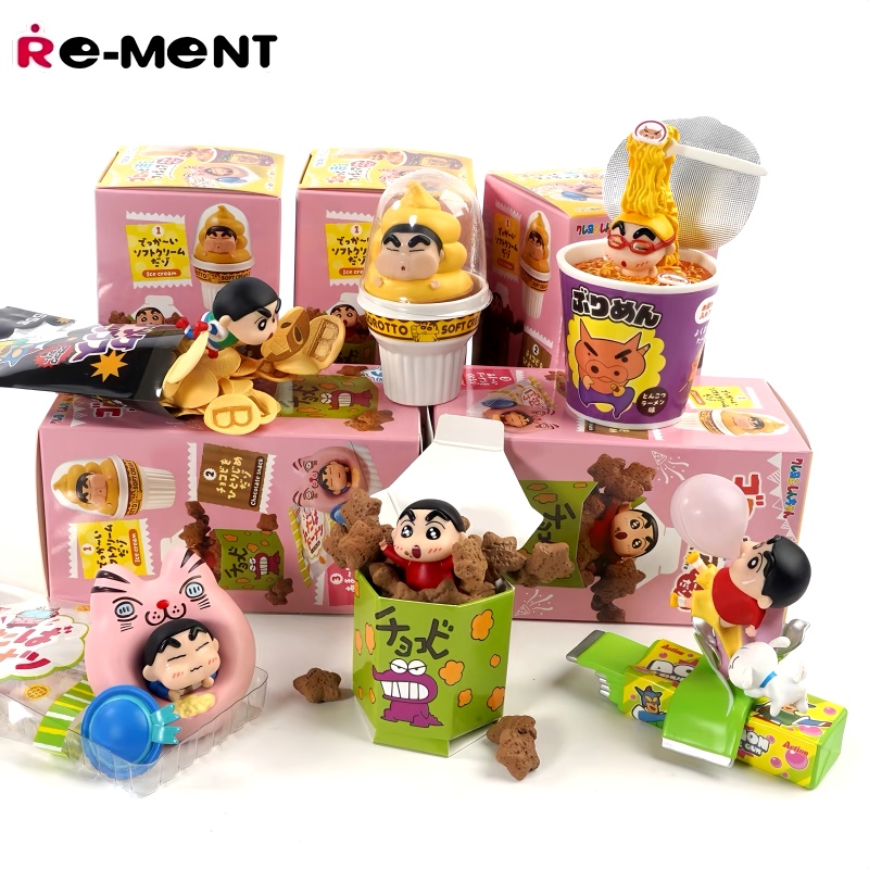 In Stock Re-ment Crayon Shin c - đánh giá và giá Food Snacks Packaging