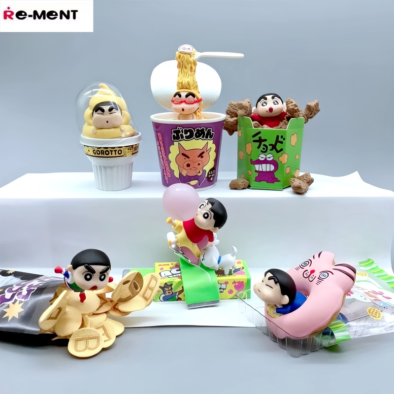In Stock Re-ment Crayon Shin c - đánh giá và giá Food Snacks Packaging