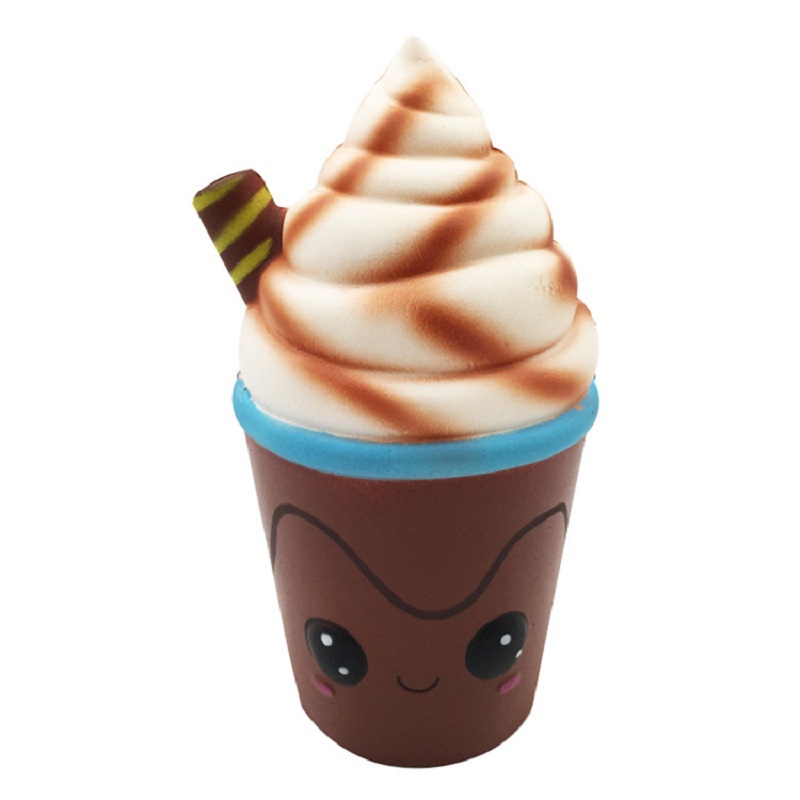 Jumbo Chocolate Ice Cream Squi - đánh giá và giá Junk Food Snacks
