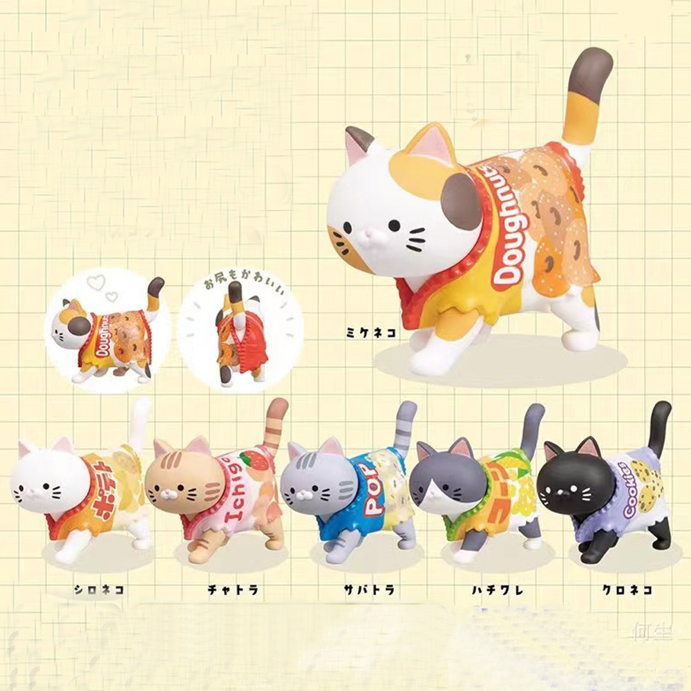 Cat Themed Blind Box Candy Pac - đánh giá và giá Food Snacks Packaging