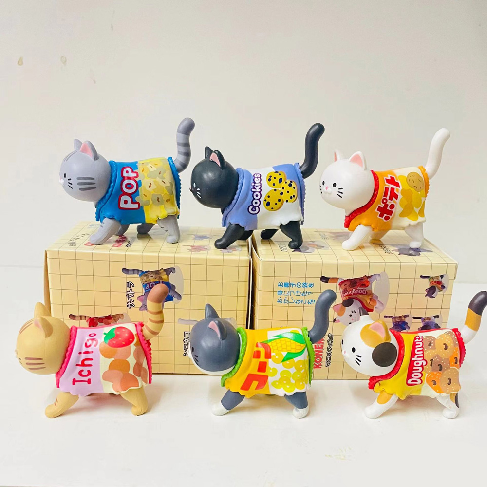 Cat Themed Blind Box Candy Pac - đánh giá và giá Food Snacks Packaging