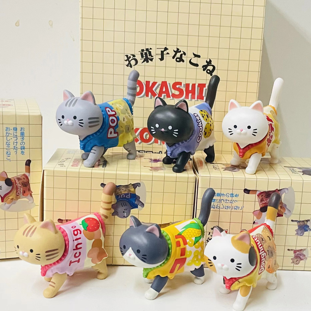 Cat Themed Blind Box Candy Pac - đánh giá và giá Food Snacks Packaging