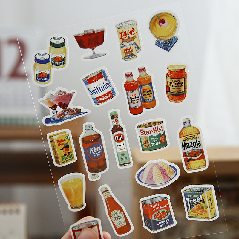 Cute Foods Sticker Aesthetic S - đánh giá và giá Junk Food Snacks