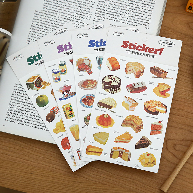 Cute Foods Sticker Aesthetic S - đánh giá và giá Junk Food Snacks