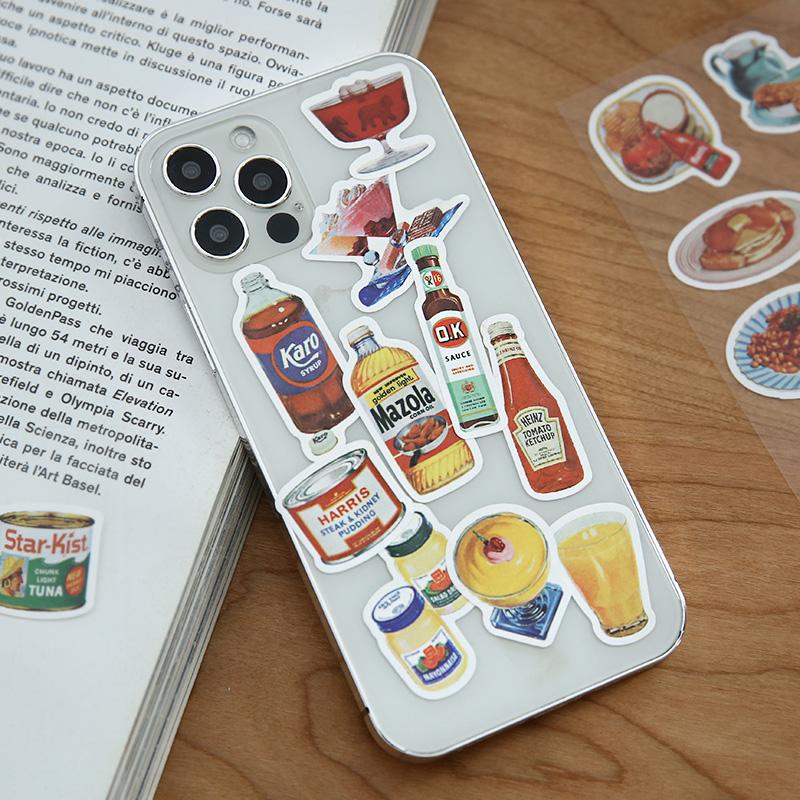 Cute Foods Sticker Aesthetic S - đánh giá và giá Junk Food Snacks