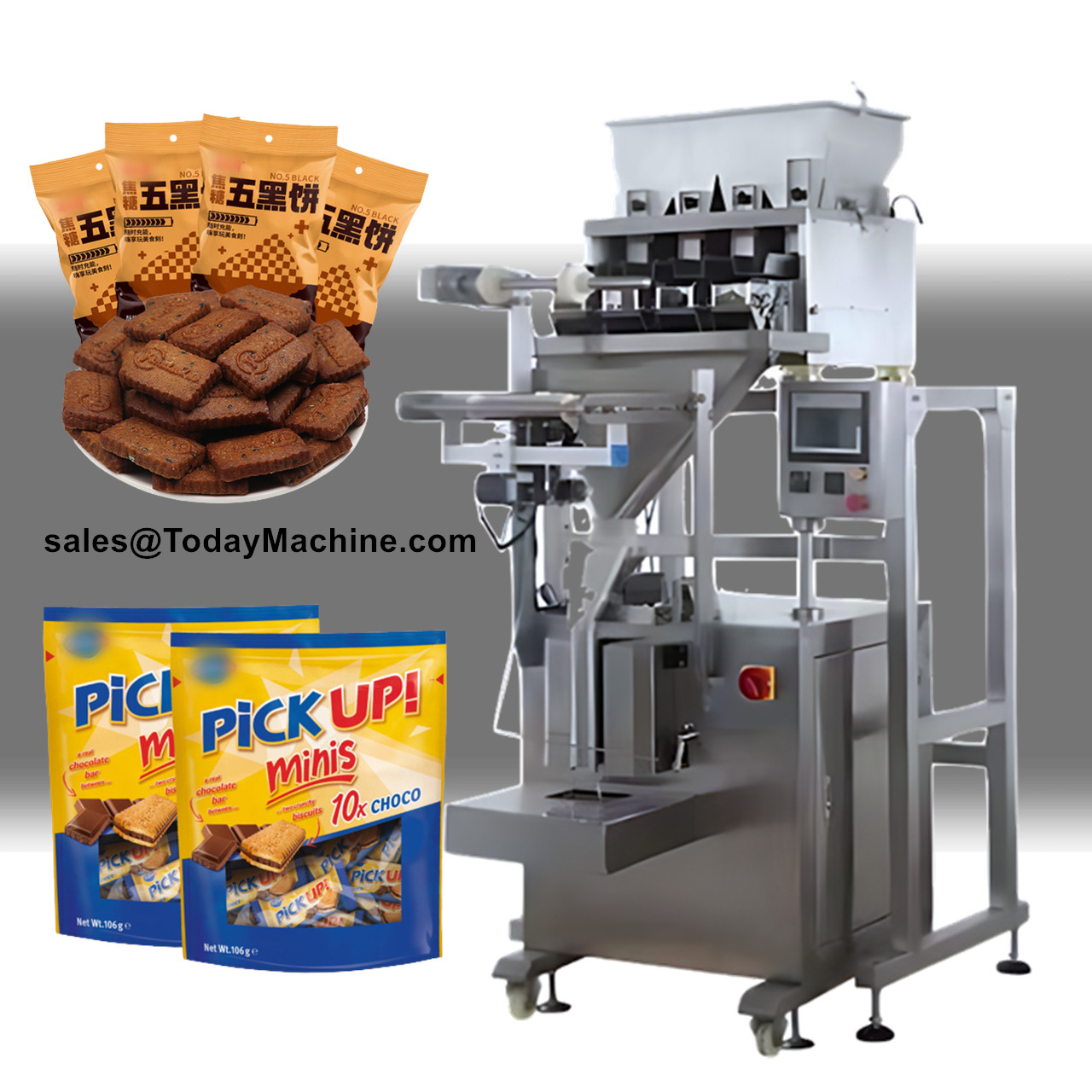 Linear Weigher Automatic Food  - đánh giá và giá Food Snacks Packaging